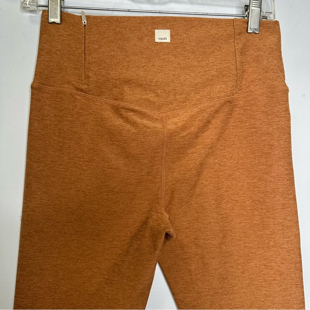 Vuori Women’s Clean Elevation Dreamknit Leggings In Hazelnut Heather Size M - Picture 10 of 13